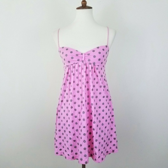 PINK Victoria's Secret Other - VS PINK Glitter Polka Dot Nightie Dress